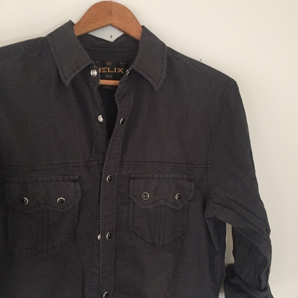 Helix casual button down shirt S - Picture 2 of 3